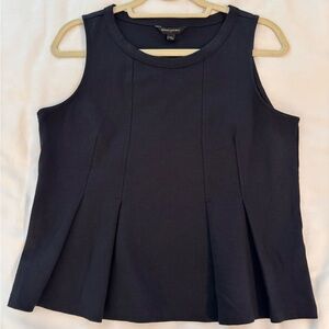 👚Banana Republic Black Peplum Top - Sz M